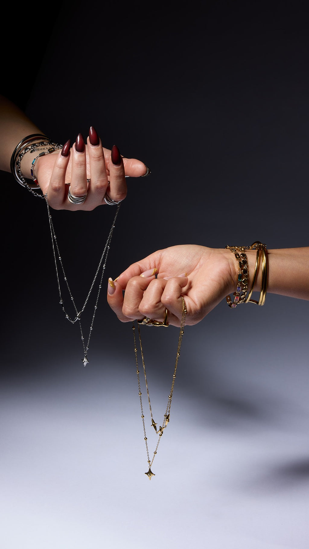 ALIGN NECKLACE SILVER