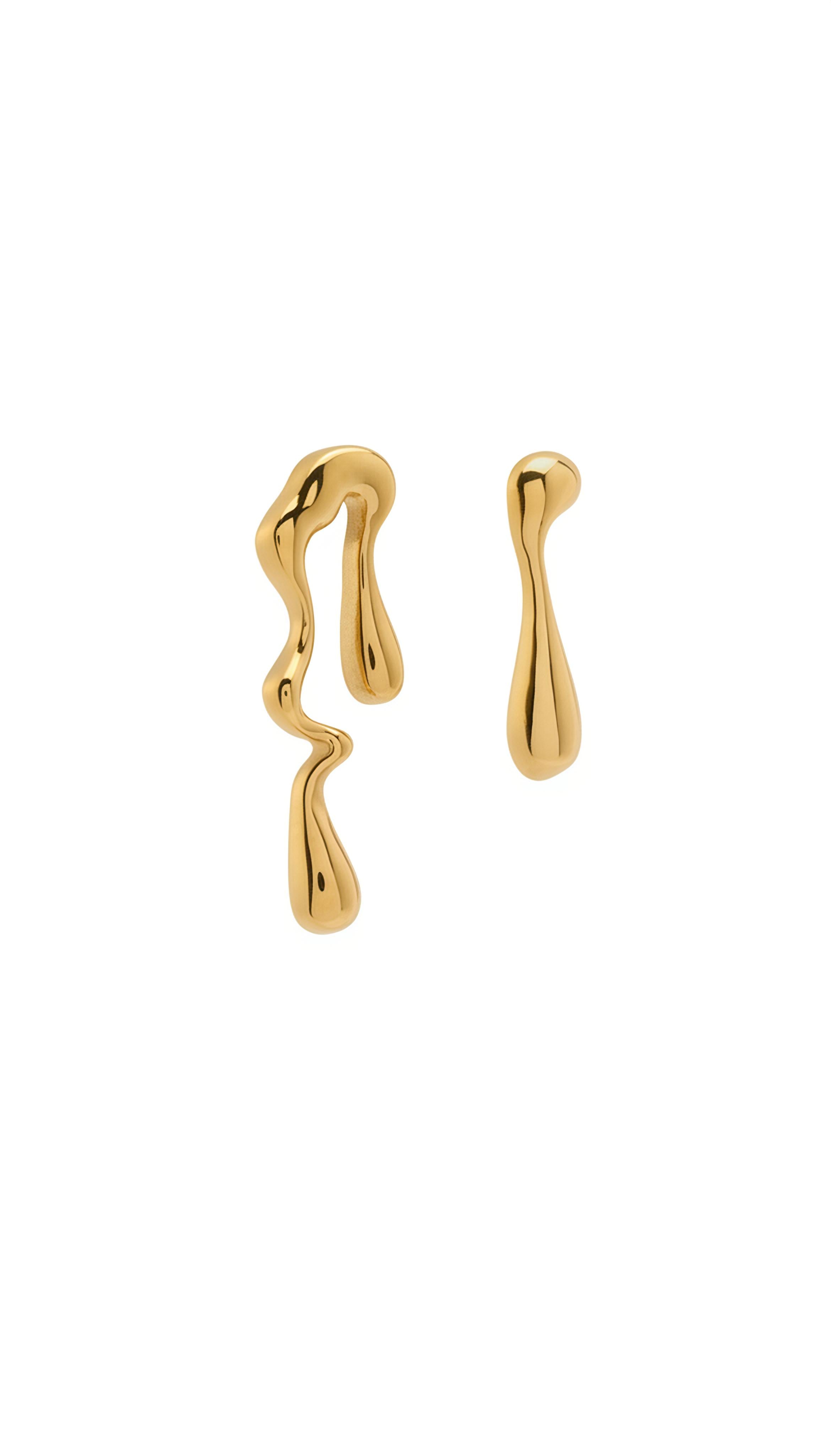EXTRACT EARRING GOLD