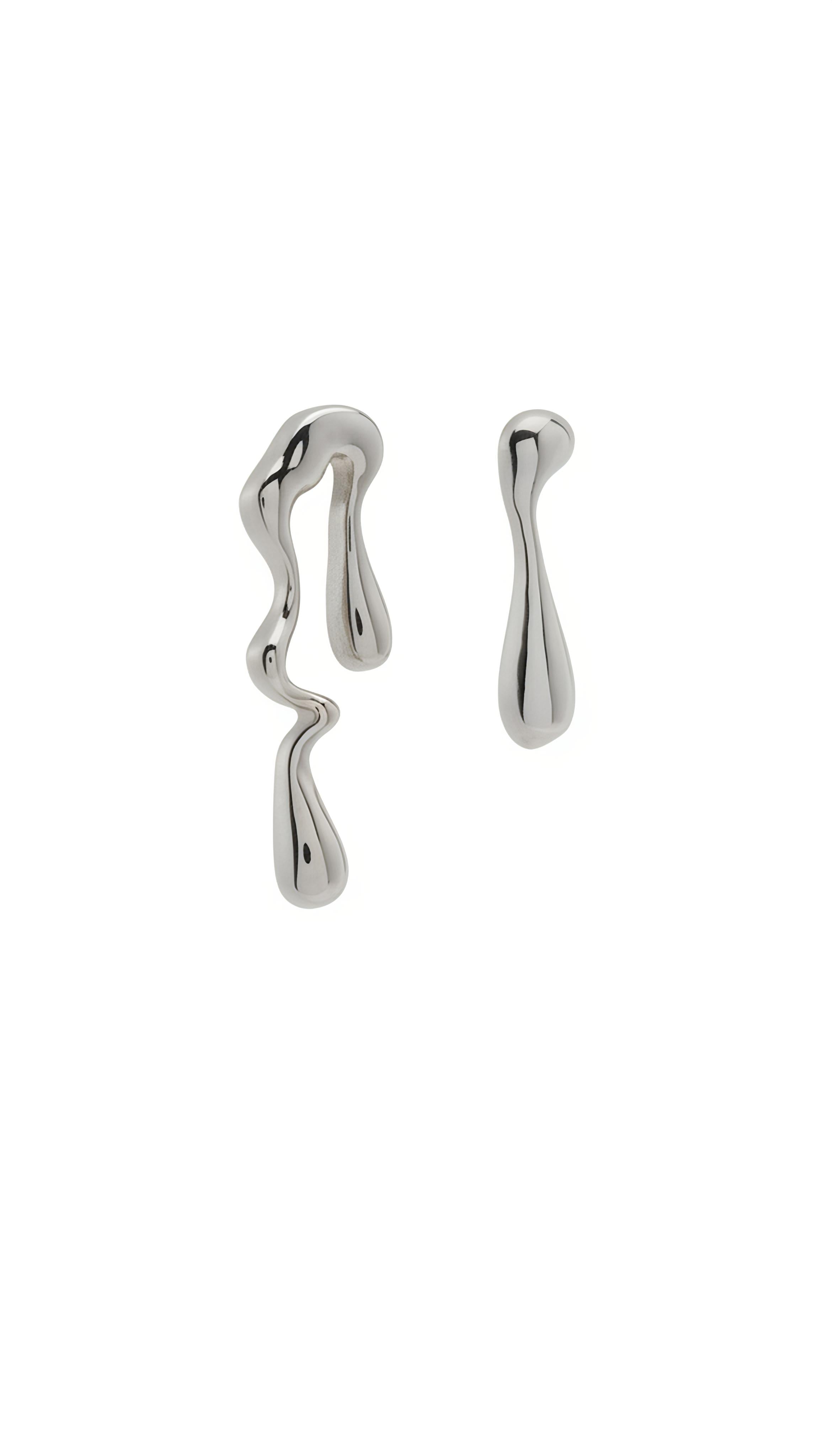 EXTRACT EARRING SILVER