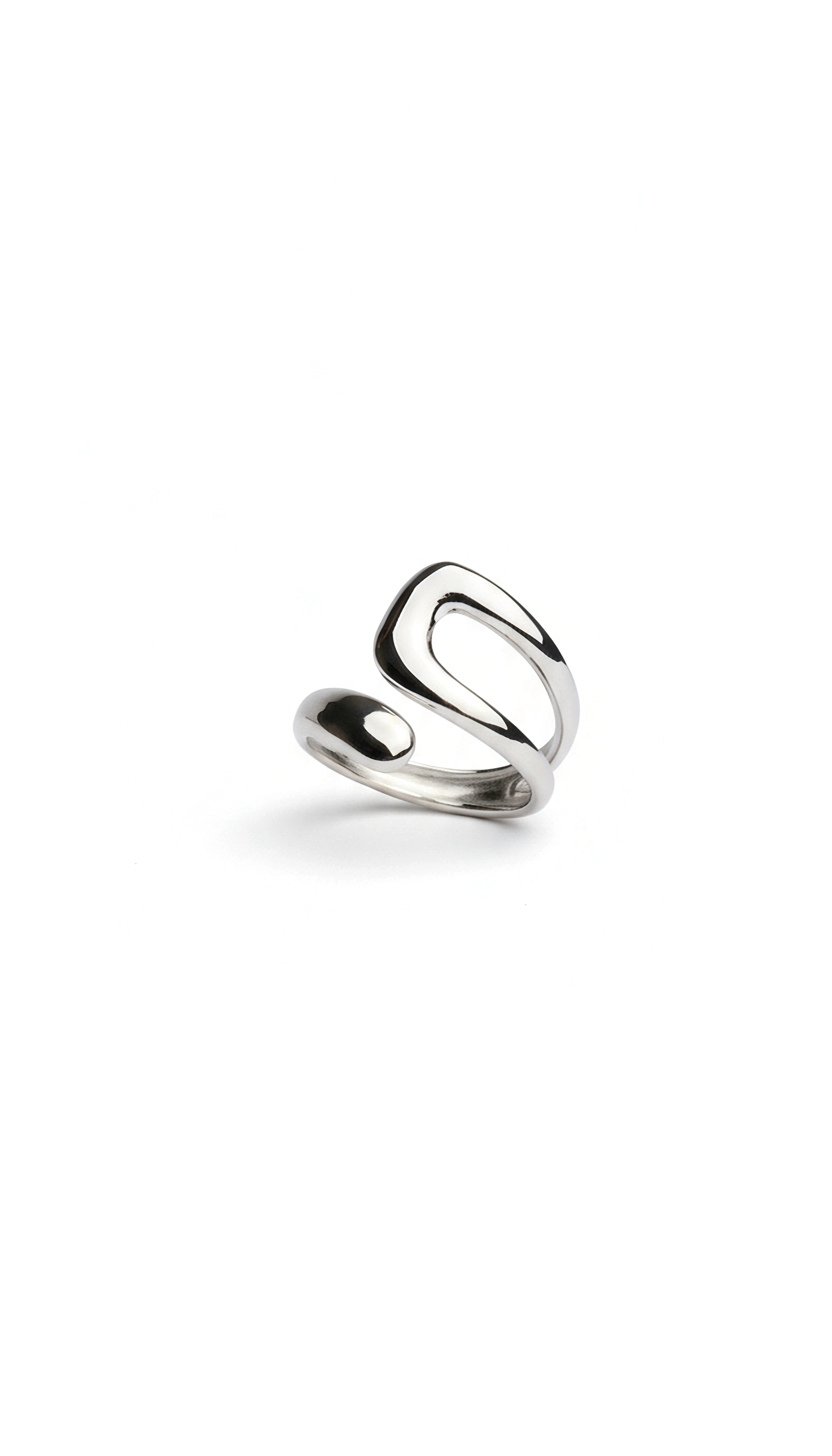 ECHO RING SILVER