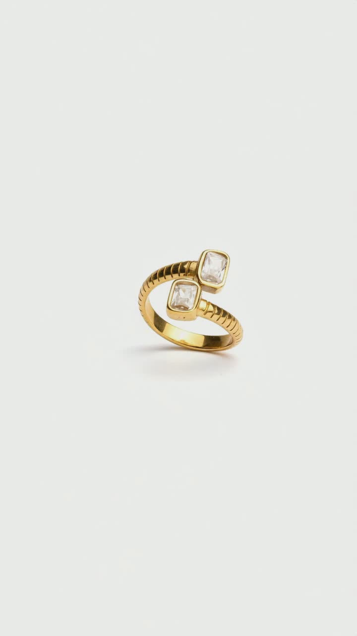 DOUBLE TAKE RING GOLD